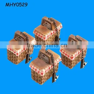 Picnic Basket Shaped Resin Tablecloth Clips thumbnail-1