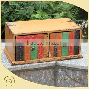 Shabby and Chic Wooden Wall Cabinet thumbnail-1