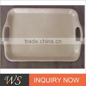 Eco-friendly Bamboo Fiber Student Lunch Tray thumbnail-1