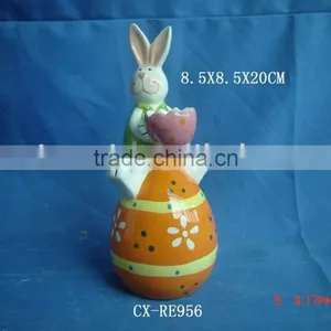 Dolomite Rabbit on Egg Deco thumbnail-1