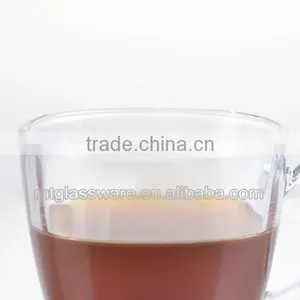 New Design Machinemade Glass Coffee Cup,glass Tea Cup thumbnail-3