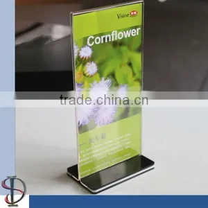 Attractive T-shape Acrylic Menu Holder thumbnail-1