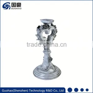 Hottest Classic Cheap Price Wholesale Glass Taper Candle Holders thumbnail-3