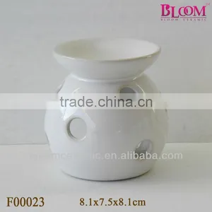 Bulk Cute White Ceramic Oil Burner thumbnail-1