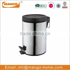 Pedal Stainless Steel Garbage Trash Bin thumbnail-6
