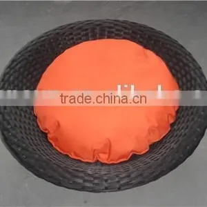 2015 Luxury Wicker Dog Bed thumbnail-1
