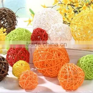 Rattan Wicker Ball Decor for Garden Outdoor thumbnail-1