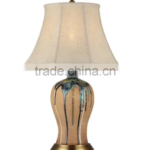 BISINI Luxury Antique Crack Patten Ceramic Lamp thumbnail-2