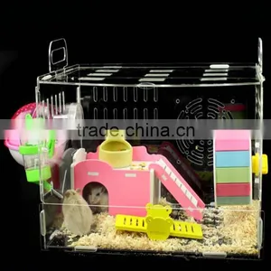 Acrylic Hamster Pet Cage for Small Animals thumbnail-3