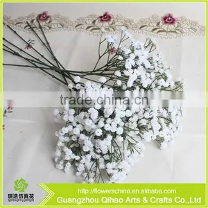 Cheap Wholesale Artificial Flowers Wedding White Baby Breaths Artificial Flowers thumbnail-1