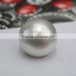 Real 11-12mm White South Sea Loose Pearl Beads For Jewellery Making thumbnail-1