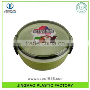 Customized Logo Double Deck PP Plastic Lunch Box With Spoon thumbnail-1