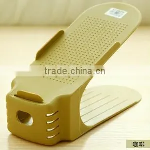 Thick Plastic One-piece Shoe Stand , Shoe Storage Rack thumbnail-3