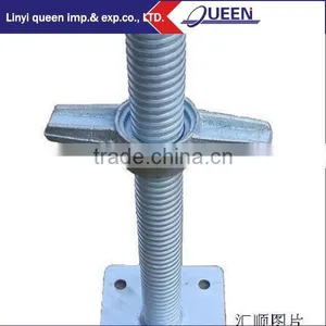 Custom Direct Manufacturer Scaffolding Fitting & Supporting System Swivel Base Jack thumbnail-1