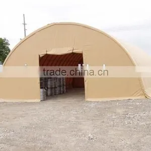 Commercial Fabric Storage Shelter , Agricultural Warehouse Tent ,Domed Fabric Building, Farm and Ranch Storage Tent thumbnail-3