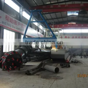 Stock 1200m3/h 10m Cutter Suction Dredger thumbnail-3