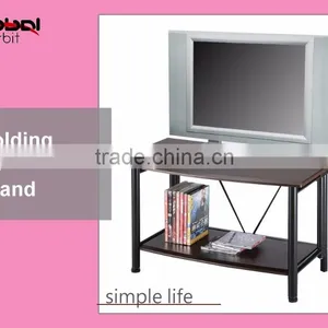 High Quality Furniture Modern Corner LCD Wooden TV Stand thumbnail-4