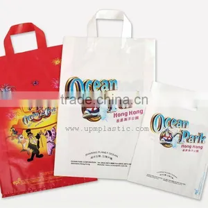 Degradable Flexiloop Block Bottom PE Plastic Bags thumbnail-1