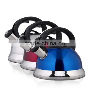 Best Quality Stainless Steel Funny Travel Coffee Kettle Metal Tea Pot thumbnail-5