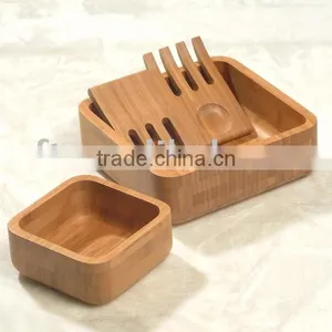 Bamboo Salad Bowl thumbnail-1