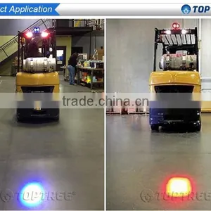 10W Blue/Red Light Forklift TOYATO LED Forklift Lights Forklift Warning Light 80V 110V thumbnail-2