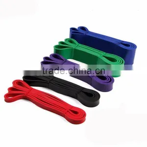 Custom Colorful Latex Rubber Exercise Fitness Resistance Bands thumbnail-6
