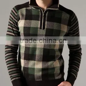 Factory Men's Latest Design Wool Knit thumbnail-1