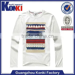 Cheap Plain Cotton Long Sleeve t Shirts thumbnail-1