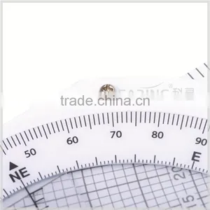 Kearing Brand,#KCRP- 5 White Slide Graphic Student Plotter/flight Computer Equipement for Pilot thumbnail-5