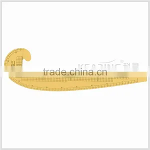 Kearing Brand Economical Type Sewing Ary Form Ruler ,crotch Curve Drawing Ruler,fashion Drafting Ruler#6501B thumbnail-1