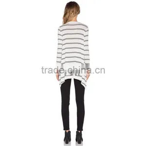 New Fashion Blank 100 Cotton Stripes Tall t Shirts Custom Tee Shirts thumbnail-3