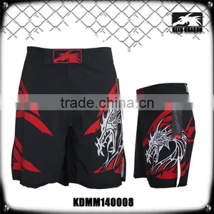 Men Cage Boxing Fighting Shorts Custom Sublimation MMA Training Shorts thumbnail-4