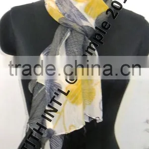 Cheap Custom Printed Beach Chiffon Shawl thumbnail-3