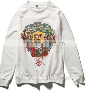 Eco-friendly Water Proof Quick Dry Hot Design Factory Produced Best-selling High Quality Sweatshirt Custom CVC(80/20) thumbnail-1