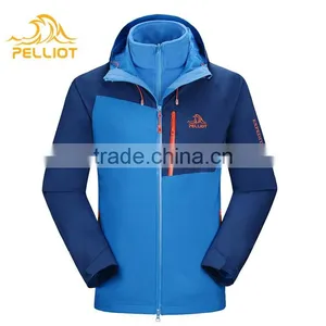 Mens OEM/ODM Service Outdoor Waterproof 3 in 1 Jacket thumbnail-1