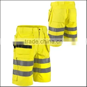 Hi-vis Short Pants ,safety Work Shorts Pants With Reflective Tape thumbnail-1