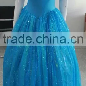 Walson Clothes Apparel 2015 NEW Movie Sandy Princess Cinderella Princess Dress Cosplay Costume Adult thumbnail-2