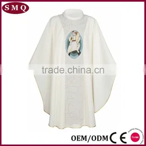 Divine Mercy Chasuble With Central Woven Orphrey thumbnail-2