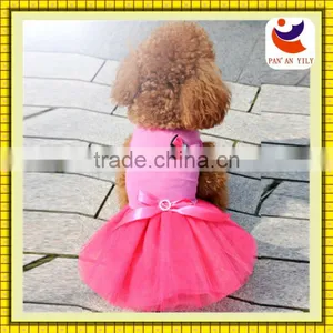 Dog Cat Princess Dress Pet Puppy Skirt Clothes Apparel Stars&Bow Design thumbnail-1