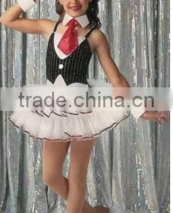 2014 -lovely Cool Kid Dance Tutu-women's -cool Girls' Dance Stage Costume - Dutch Practice Skirt-children and Adults--jazz thumbnail-1