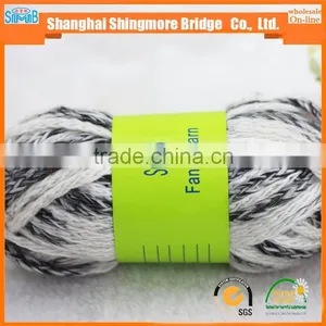China Tube Yarn Supplier Hot Wholesale Fashion Hollow Yarn for Knitting With Factory Price thumbnail-1