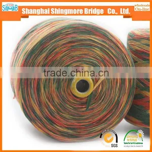 China Fancy Yarn Manufacturer Hot Wholesale Fashion Tape Yarn for Knitting Life thumbnail-4