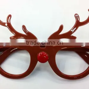 Christams Craft Reindeer Sunglass Party Festival Decoration Sunglasses thumbnail-1