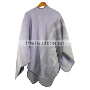 "let's Get Cosy "wholesale Classic Winter Lady Acrylic Knitted Pashmina Scarf Shwal thumbnail-4