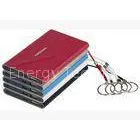 4000mAh Portable Leather Power Bank Battery Charger With Envolope Shape Design thumbnail-1