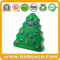 Christmas Tin,Christmas Tin Packaging,Xmas Tin Box,Gift Tin Box thumbnail-1