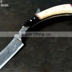 Damascus Handmade Razor/Straight Razor thumbnail-1