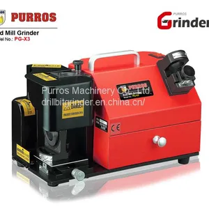PURROS PG-X3 End Mill Grinder, End Mill Sharpener Grinding Tange 4-14mm Fast & Easy Operation thumbnail-1