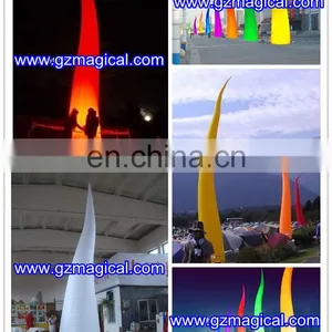 Party Inflatable Stage Decoration LED Inflatable Cone thumbnail-1