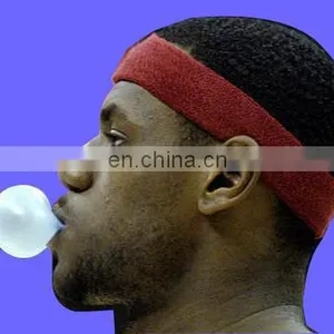 Different Color Cotton Sports Basketball Headband /Sweatband Head Sweat thumbnail-1